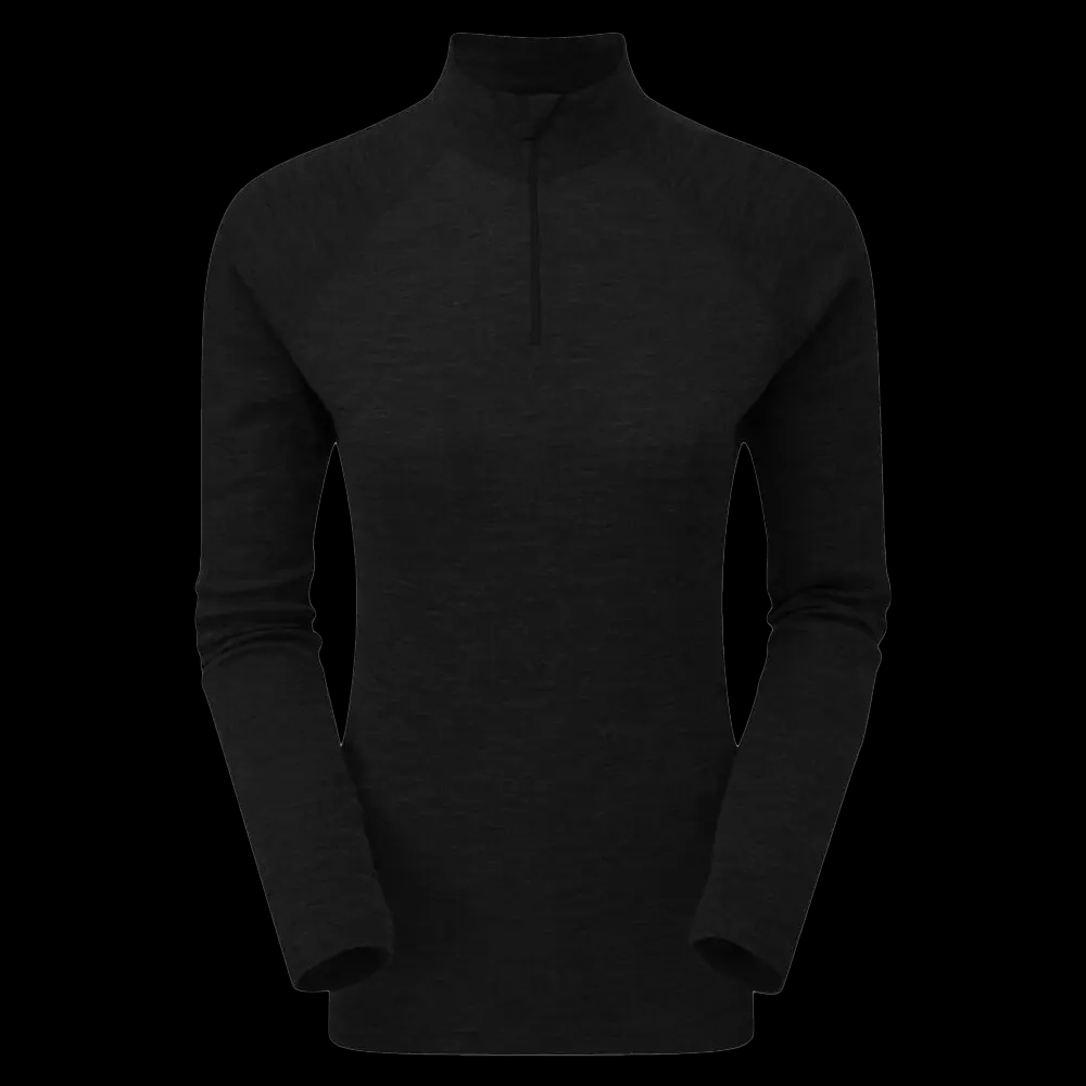 Women’s Merino Zip Neck Top