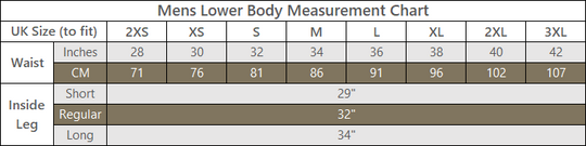 Keela Tactical Size Guide | Find Your Perfect Fit