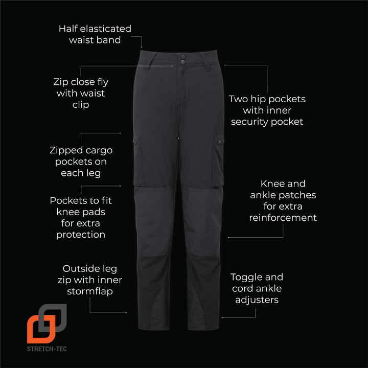 Womens HW Operational Trousers with Kneepad Panels